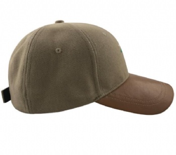Quality baseball PU cap customize PU cap fashion baseball cap